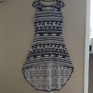 Cowgirl Justice‎ Chic Asymmetrical Tribal Print Dress Sz M
